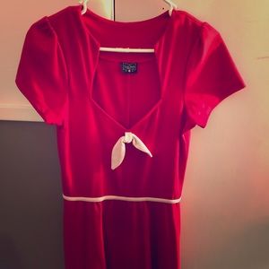 Red Rockabilly dress